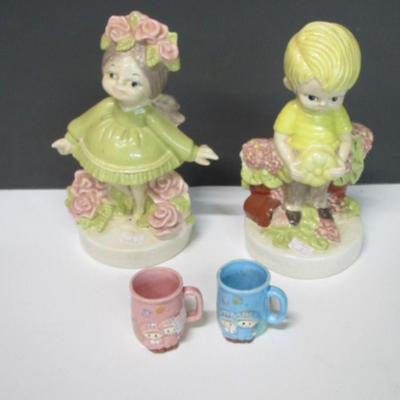 Vintage Figures & Cups Tuesday & Wednesday Child's