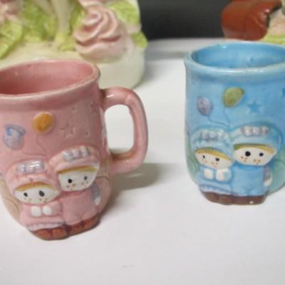 Vintage Figures & Cups Tuesday & Wednesday Child's