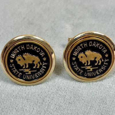 NDSU Bison cuff links