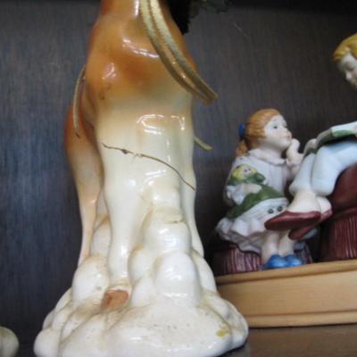 Royal Copley Pottery Pig Coin Bank Vintage Porcelain & Ceramic Figurines