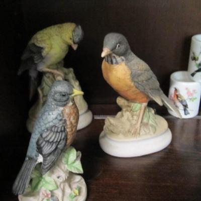 Hand Painted Bird Collection