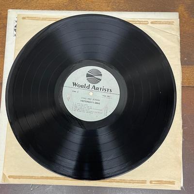 Vintage 33RPM Vinyl Album: Chad and Jeremy "Yesterday's Gone"