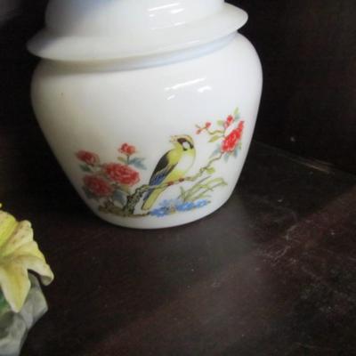 Porcelain Birds & Jars