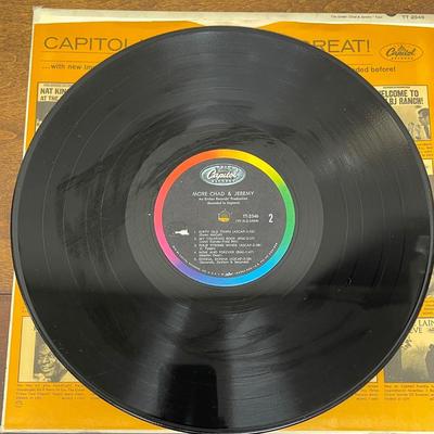 Vintage 33RPM Vinyl Album: Chad and Jeremy "More Chad & Jeremy"