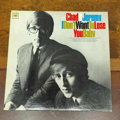 Vintage 33RPM Vinyl Album: Chad and Jeremy "I Don't Want to Lose You Baby"