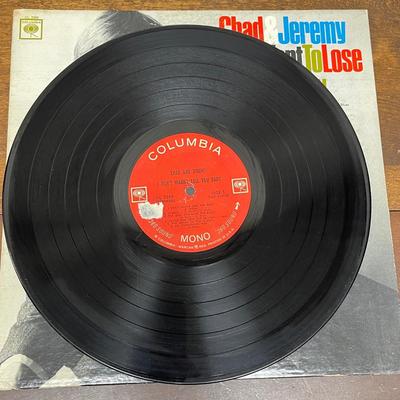 Vintage 33RPM Vinyl Album: Chad and Jeremy "I Don't Want to Lose You Baby"