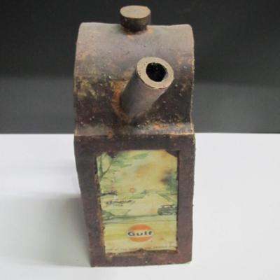 Vintage Ceramic Gulf Advertising Display