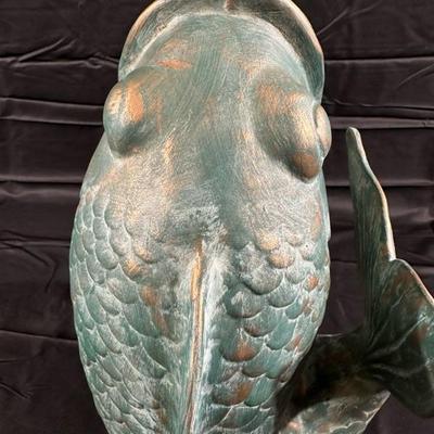 Koi Fish Sculpture