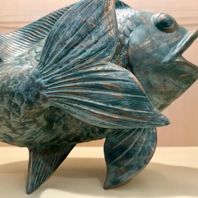 Koi Fish Sculpture