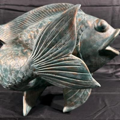 Koi Fish Sculpture