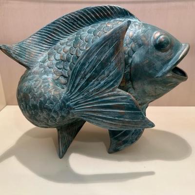 Koi Fish Sculpture