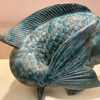 Koi Fish Sculpture