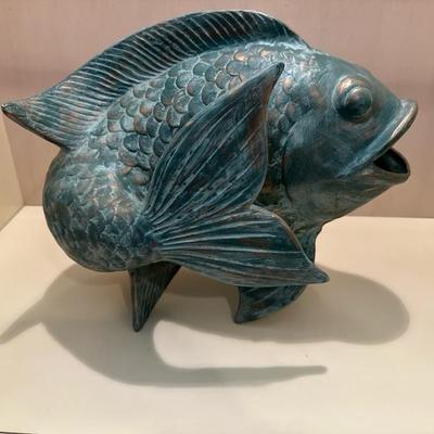 Koi Fish Sculpture