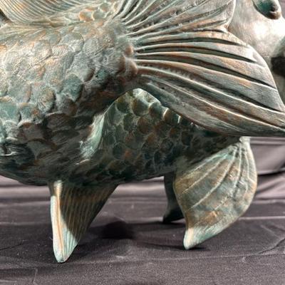 Koi Fish Sculpture
