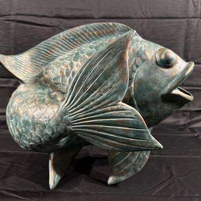 Koi Fish Sculpture