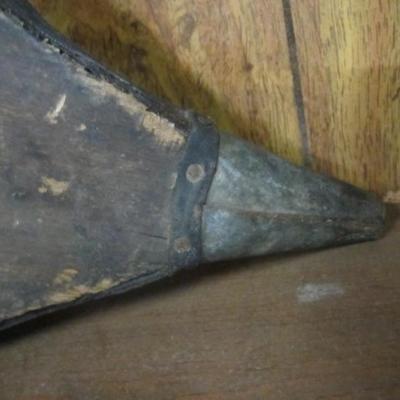 Antique Fireplace Bellow Air Blower