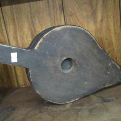 Antique Fireplace Bellow Air Blower