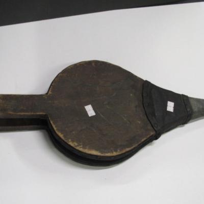 Antique Fireplace Bellow Air Blower