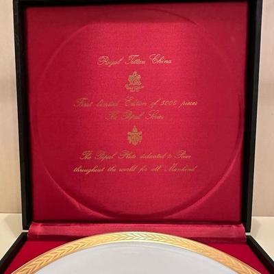 The Papal Plate Pope Paul VI by Charles Carolyne