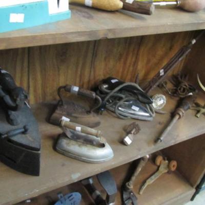 Antique Irons & Hand Tools