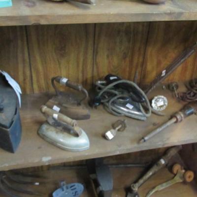 Antique Irons & Hand Tools