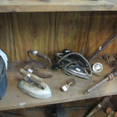 Antique Irons & Hand Tools
