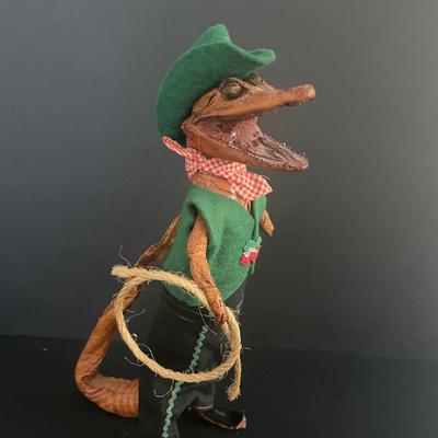 LOT 1: Hand Crafted Alligator Fishing and Wrangler Buddies
