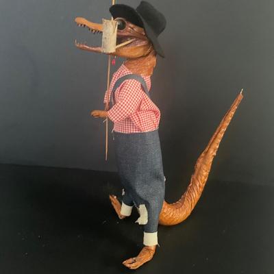LOT 1: Hand Crafted Alligator Fishing and Wrangler Buddies