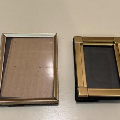 Collection of Gold Toned Picture Frames