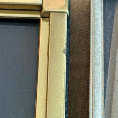 Collection of Gold Toned Picture Frames