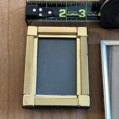 Collection of Gold Toned Picture Frames