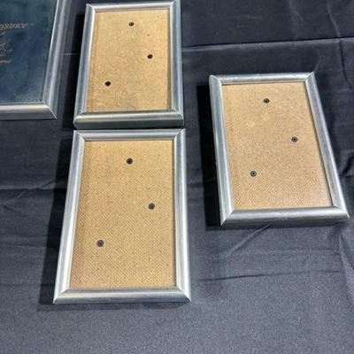 Collection of Silver Toned Picture Frames