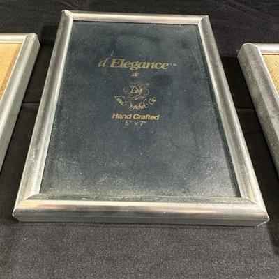 Collection of Silver Toned Picture Frames