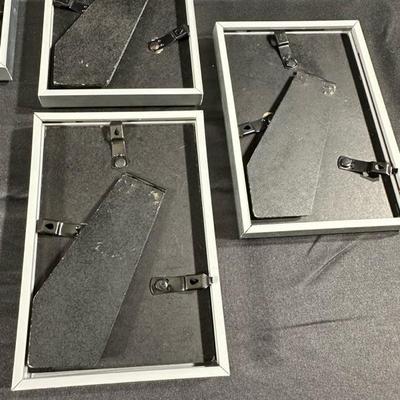 Collection of Silver Toned Picture Frames