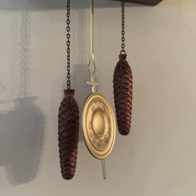 LOT 1B: 2009 Bradford Exchange Western Legend John Wayne Cuckoo Clock No. A1800 (14”)