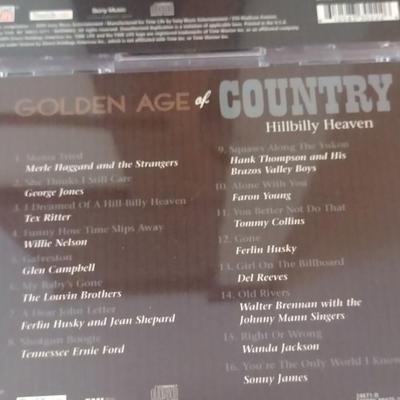 Golden Age of Country- 10 CD Set