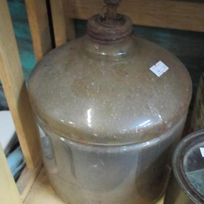 Vintage Kerosene Bottle Nichols Aluminum Nails