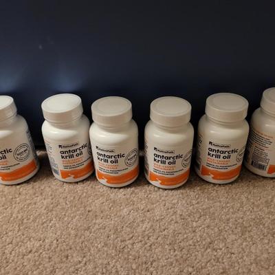 Lot of 6, Antarctic Krill oil