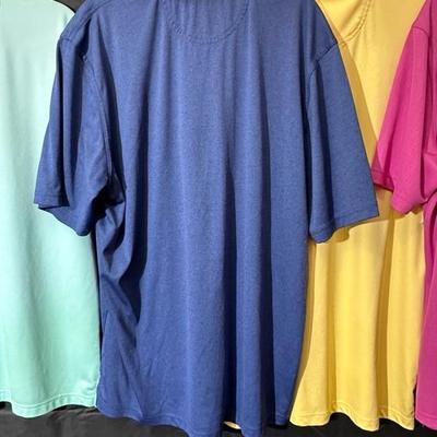 Lot of 4 Greg Norman Golf Shirts XL