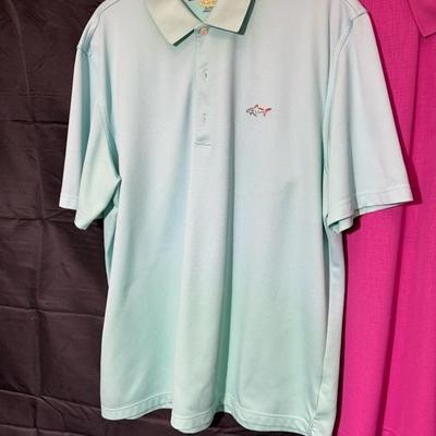 Lot of 4 Greg Norman Golf Shirts XL