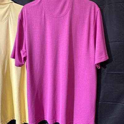 Lot of 4 Greg Norman Golf Shirts XL