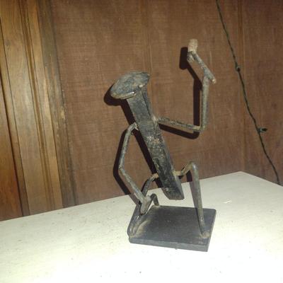 Railroad Spike Figurine