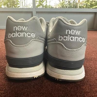 Pair of Adidas, Ecco and New Balance Shoes