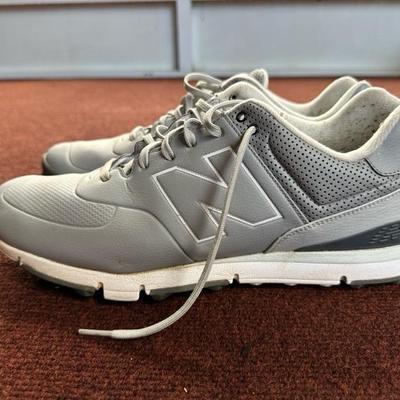 Pair of Adidas, Ecco and New Balance Shoes