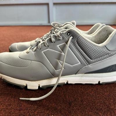 Pair of Adidas, Ecco and New Balance Shoes