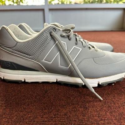 Pair of Adidas, Ecco and New Balance Shoes