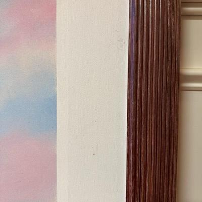 Two Beautifully Framed Heron Marsh Paintings