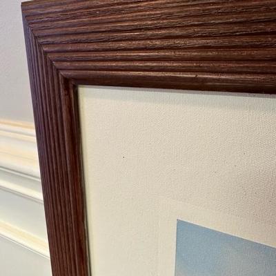 Two Beautifully Framed Heron Marsh Paintings