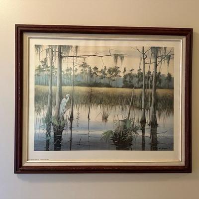 Framed Marsh Print