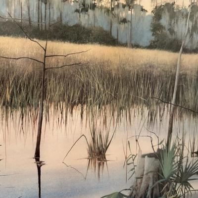 Framed Marsh Print